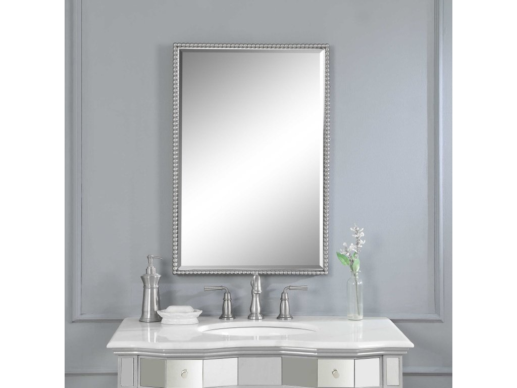 Sherise Vanity Mirror, Nickel