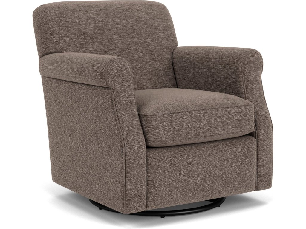 Mabel Fabric Swivel Chair