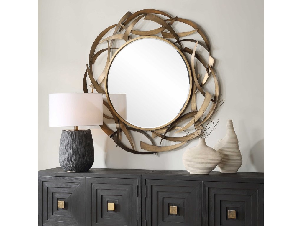 Cutting Edge Round Mirror