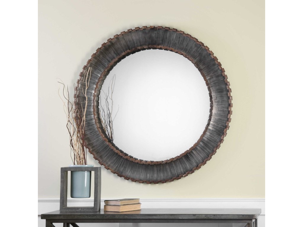 Tanaina Round Mirror