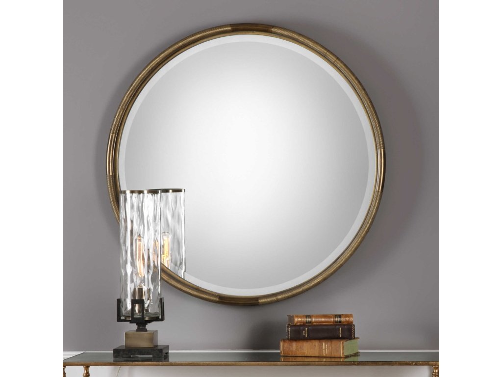 Finnick Round Mirror