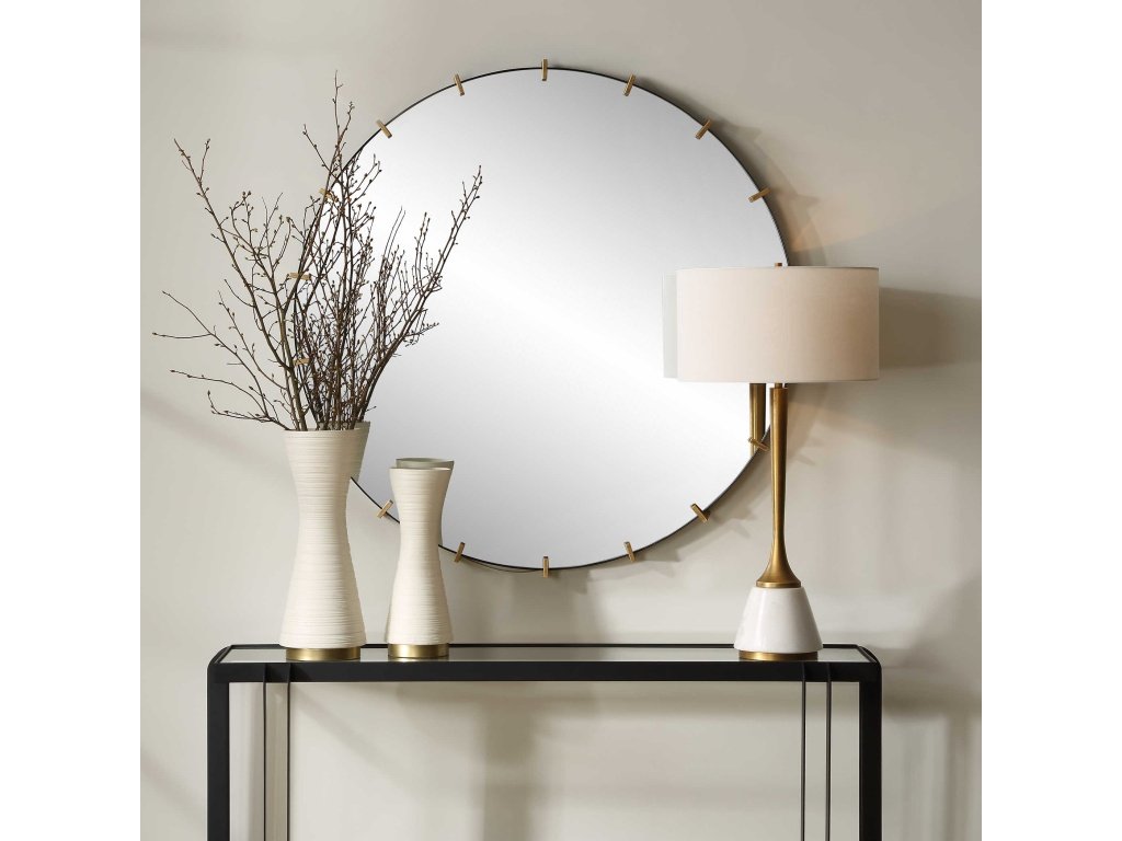 Pali Round Mirror