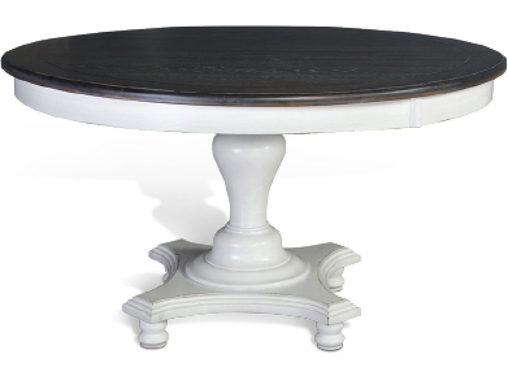 54"R Carriage House Table, 30"H 1014EC-B Table Base 1014EC-T Table Top