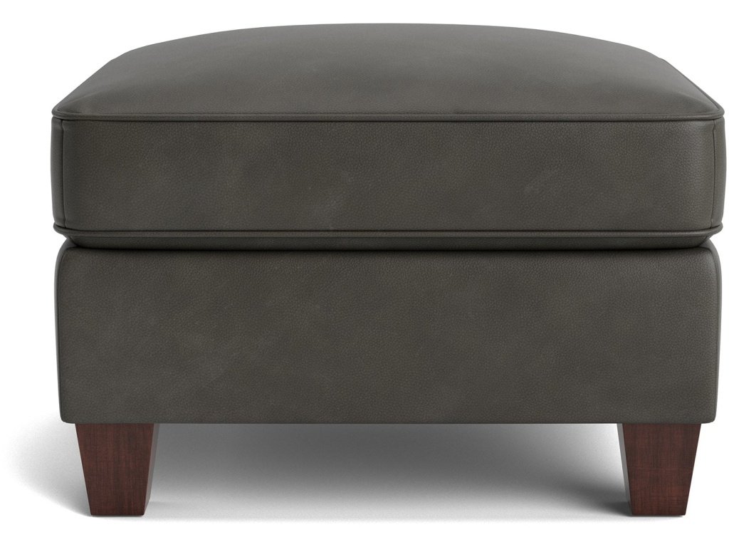 Corinna Leather Ottoman