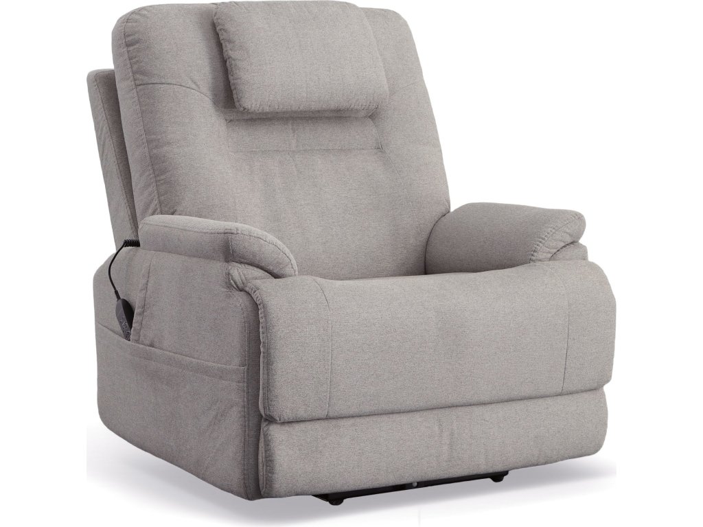 Zecliner Model 2 Dove Fabric Power Sleep Chair