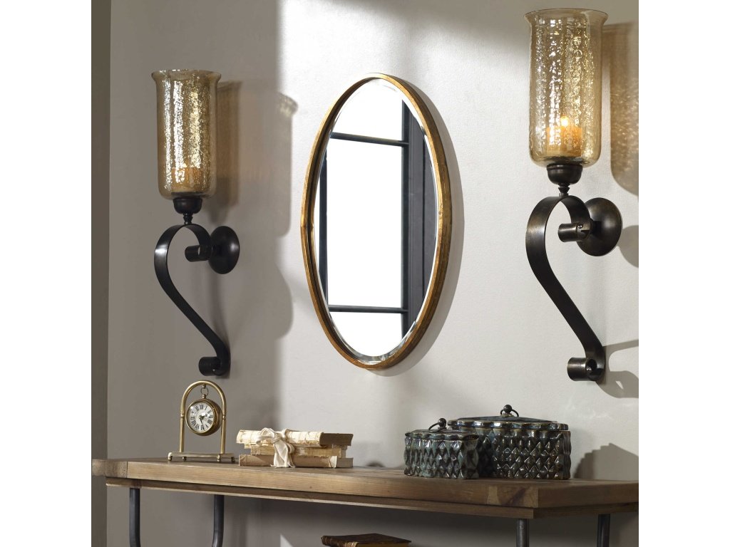 Herleva Oval Mirror