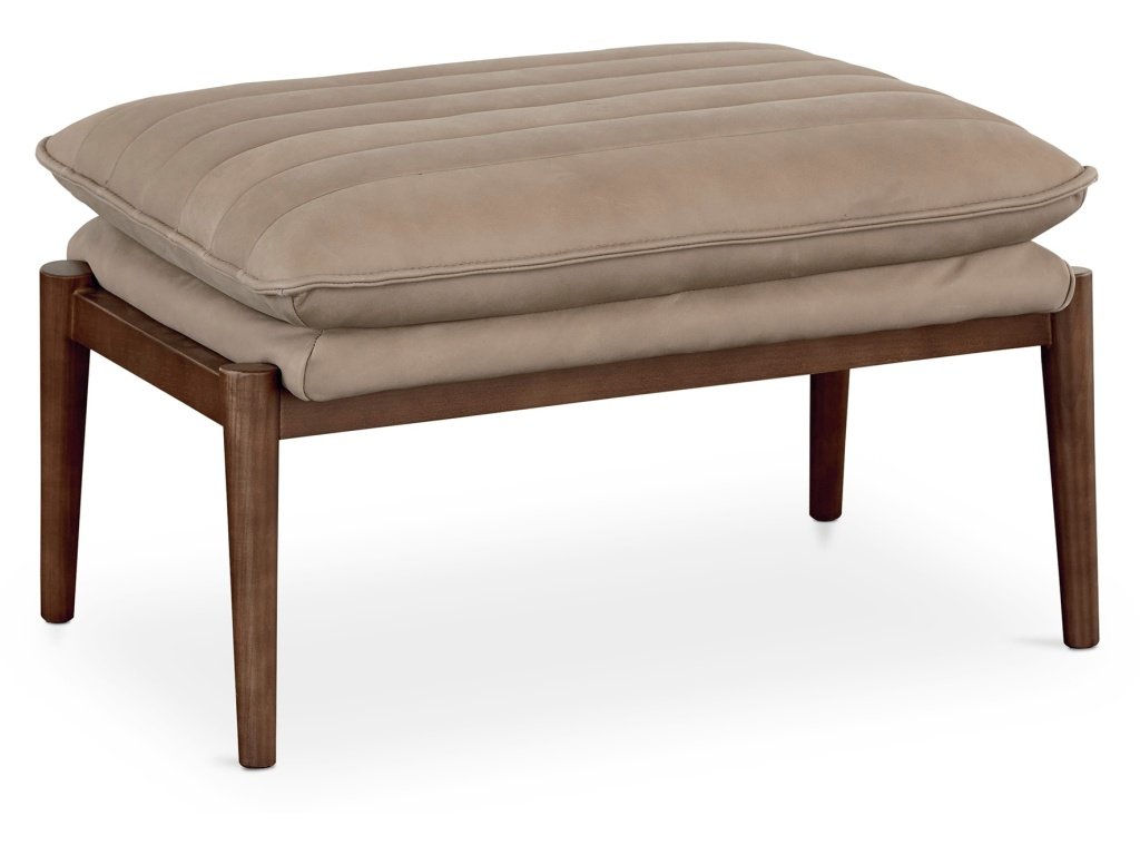 Ellis Leather Ottoman