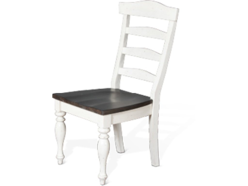 Carriage House Ladderback Chair Wood Seat