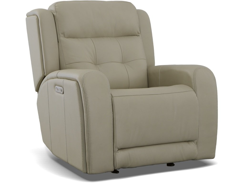 Power Gliding Recliner With Power Headrest