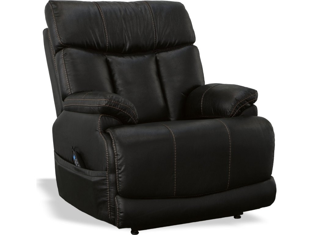 Clive Peppercorn Fabric Power Lift Recliner with Power Headrest & Lumbar