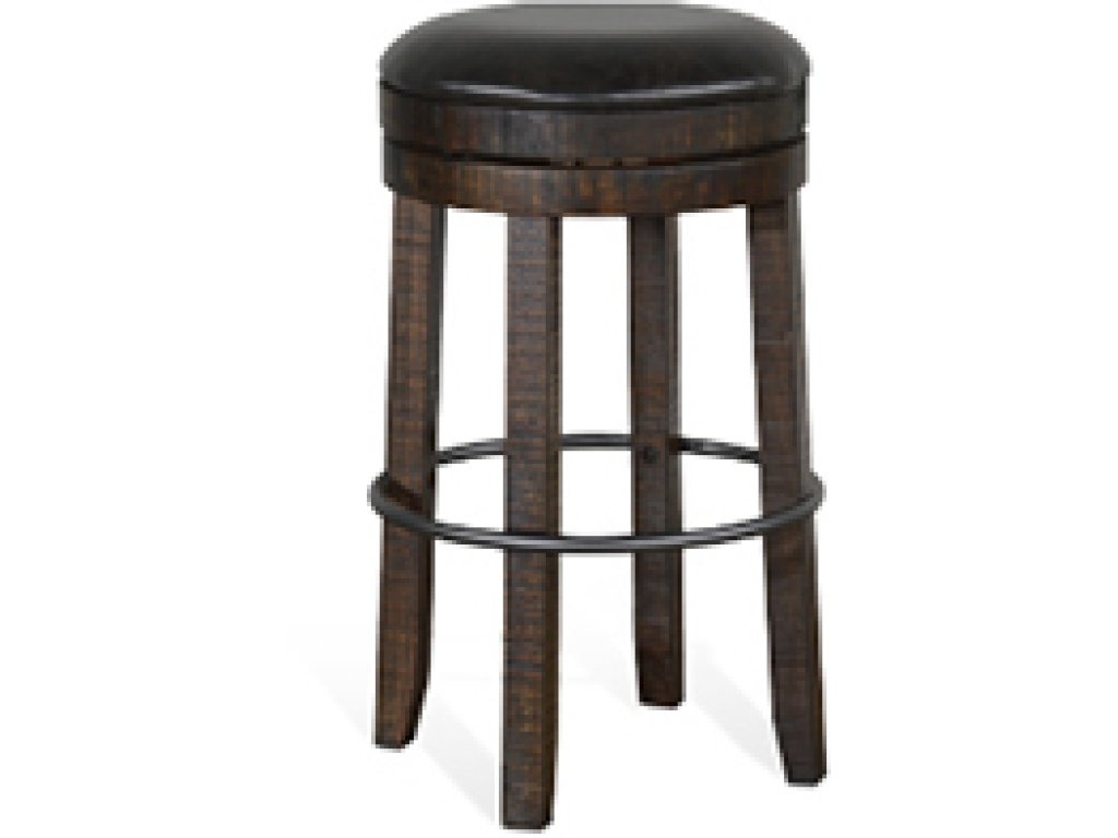 30”H Swivel Stool Cushion Seat