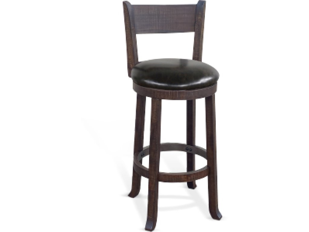 30”H Swivel Barstool Cushion Seat