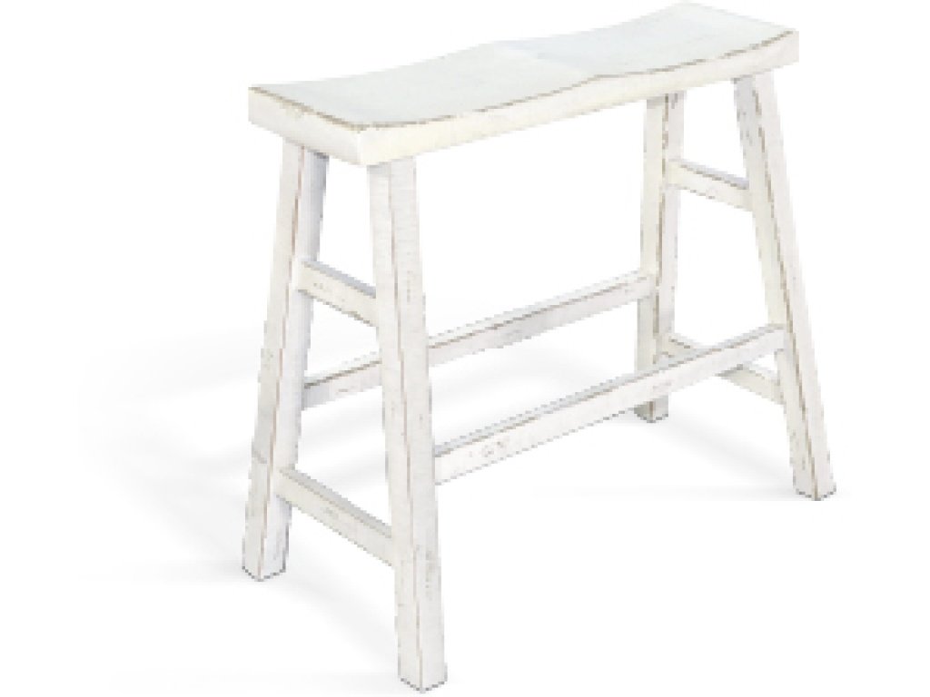 White Sand 30'H Bench Wood Seat