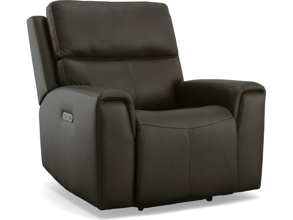 Jarvis Mica Leather Power Recliner with Power Headrest