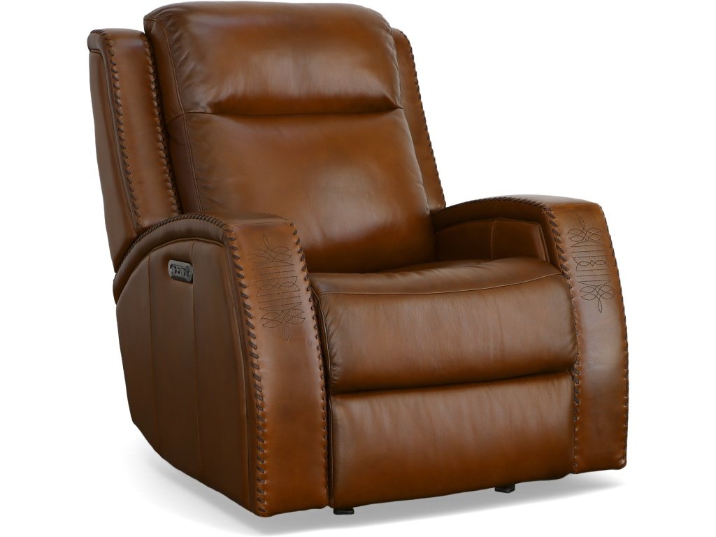 Power Gliding Recliner With Power Headrest