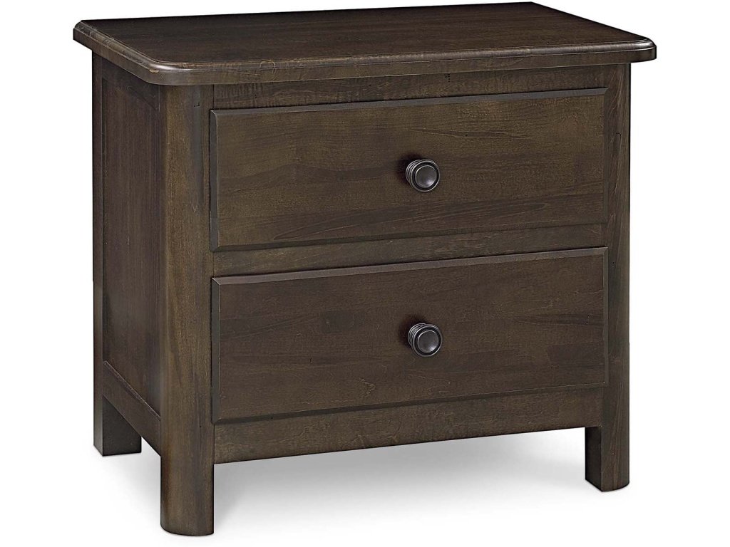 Heritage Two Drawer Nightstand