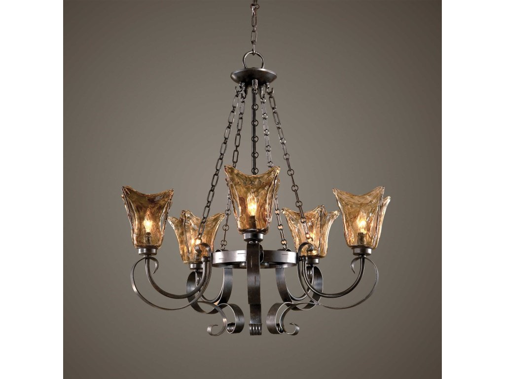 Vetraio, 5 Lt Chandelier