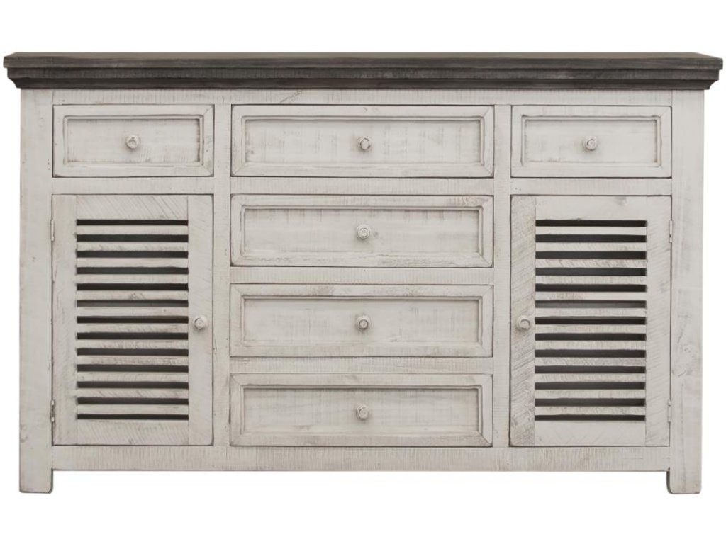 6 Drawer 2 Door Buffet