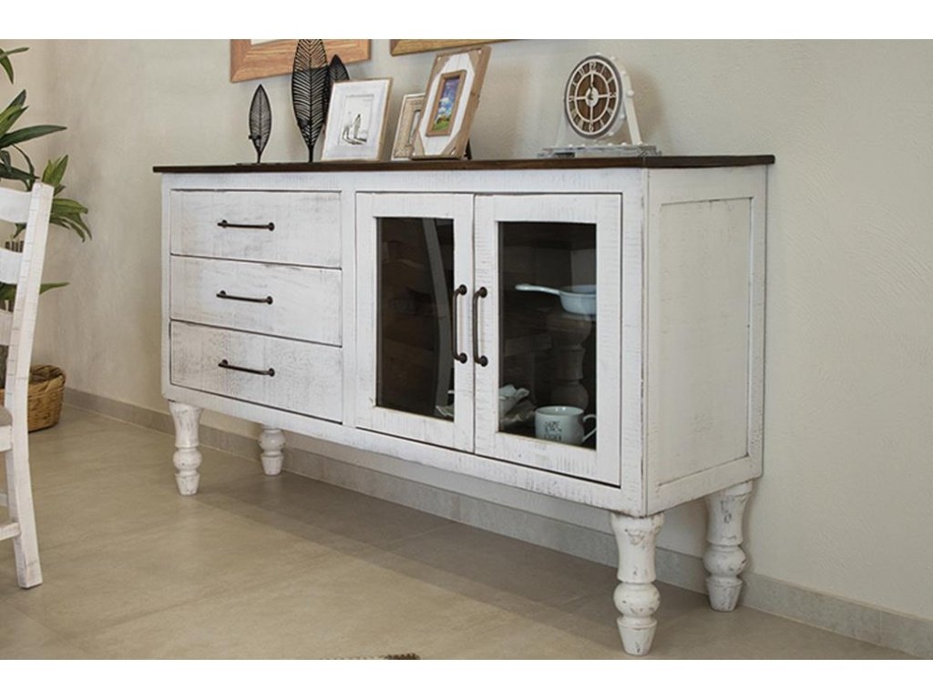 3 Drawer 2 Doors Console