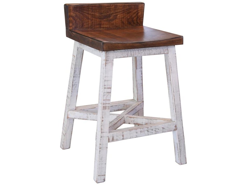 24" Wooden Stool