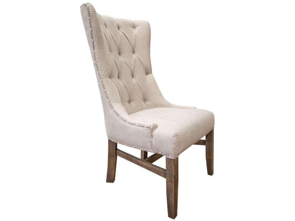 Tufted Backrest Upholstered Chair