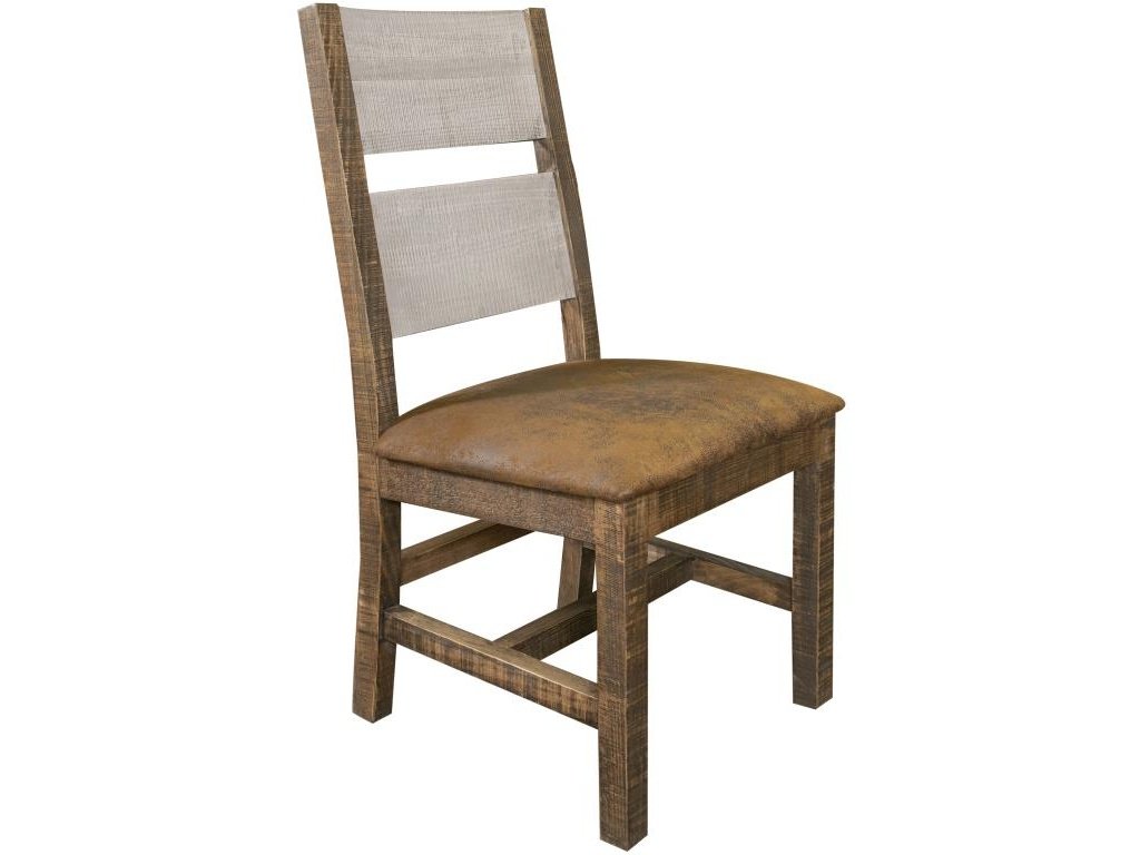 Upholstered Seat Wooden Chair