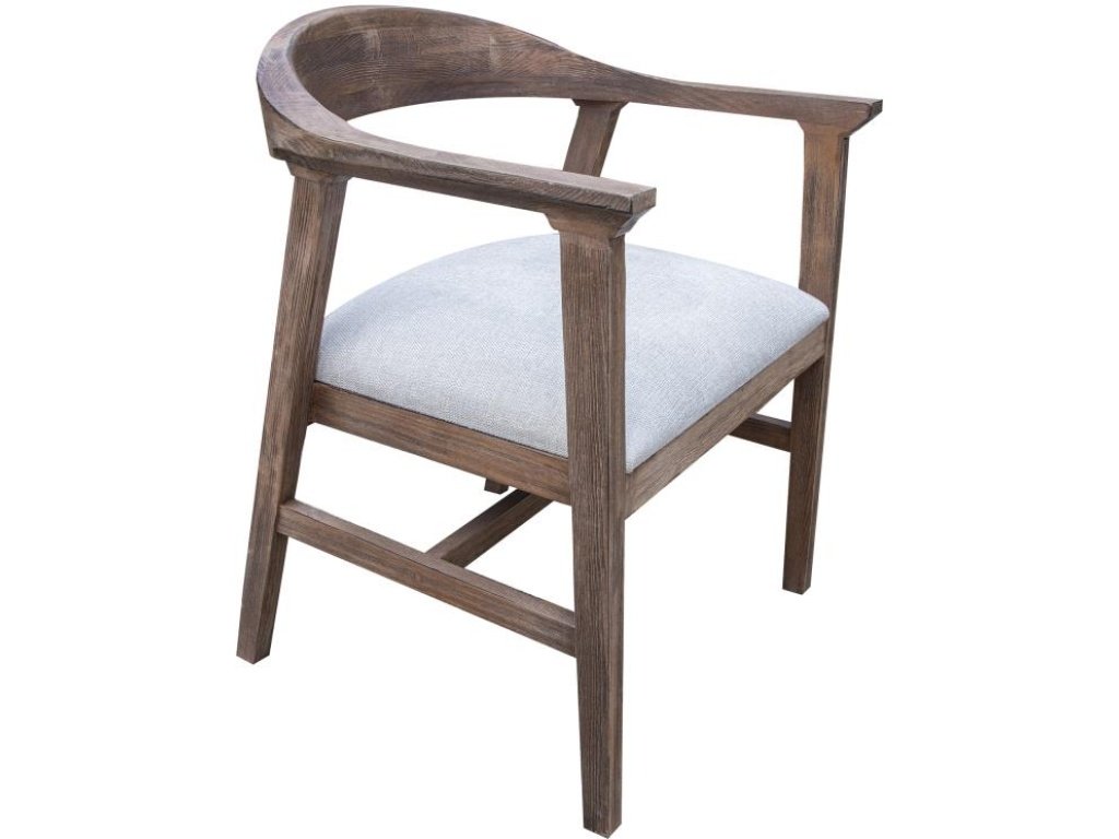 Upholstered Seat Wooden Chair