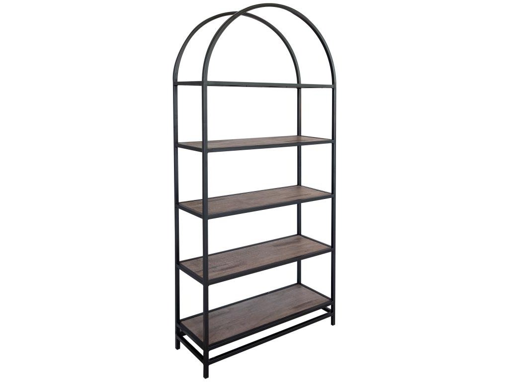 5 Shelves Metal Frame Bookcase