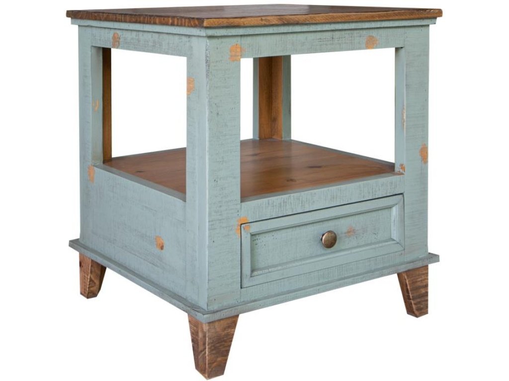 1 Drawer End Table