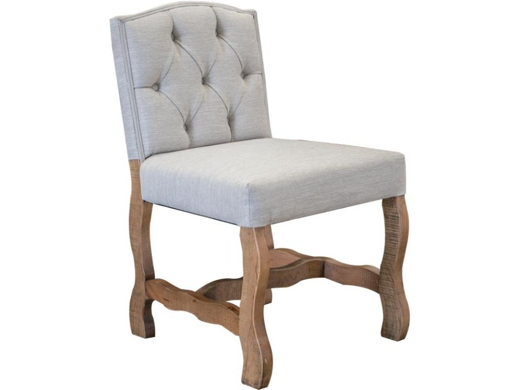 Tufted Backrest Upholstered Chair