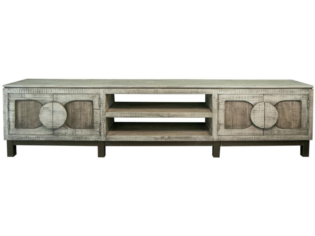 4 Doors 93" TV Stand