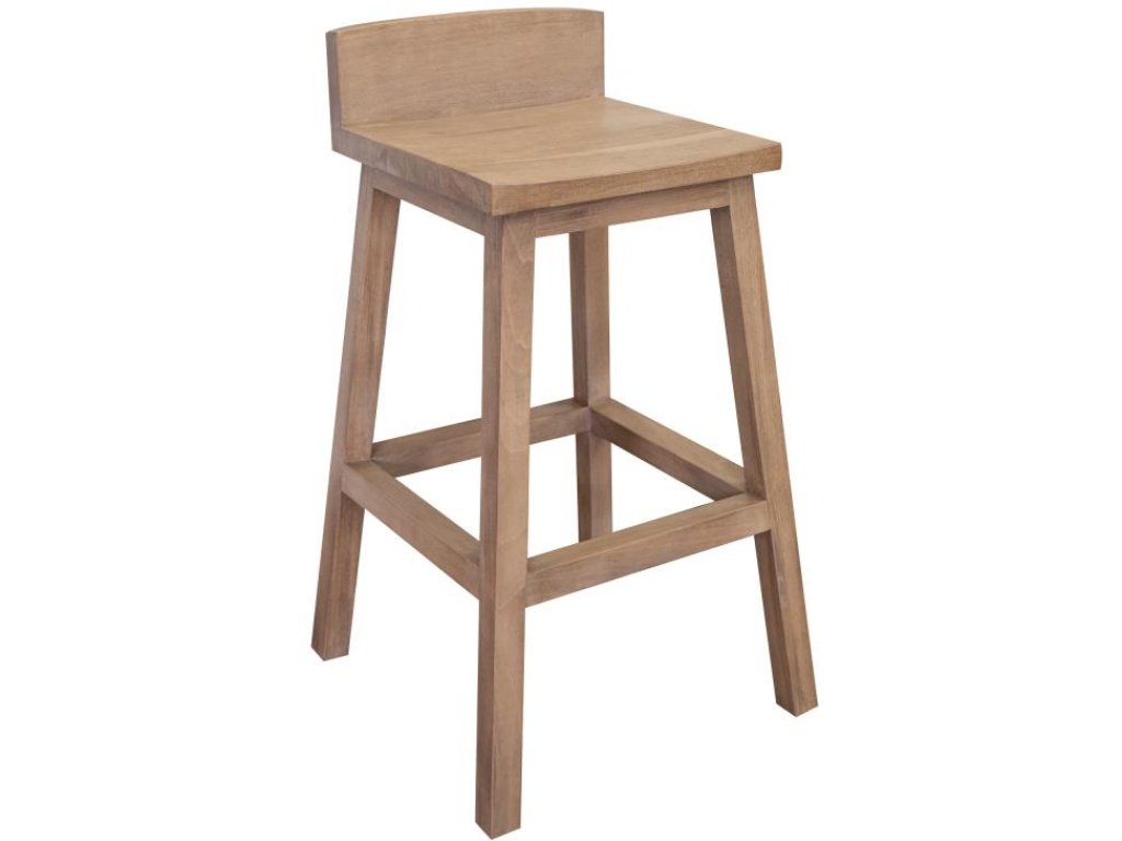 30" Wooden Barstool