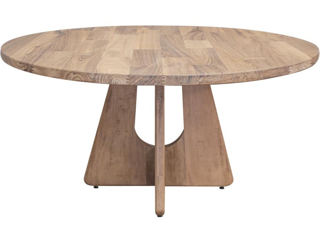 Natural Parota, Round Dining Table