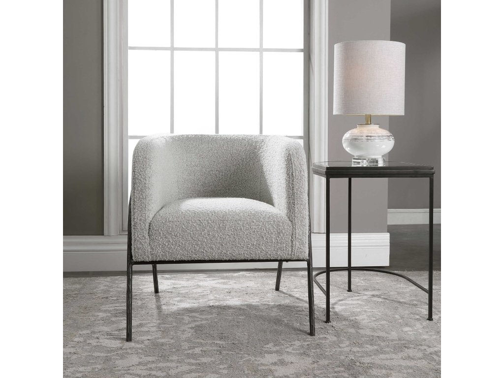 Jacobsen Accent Chair, Gray