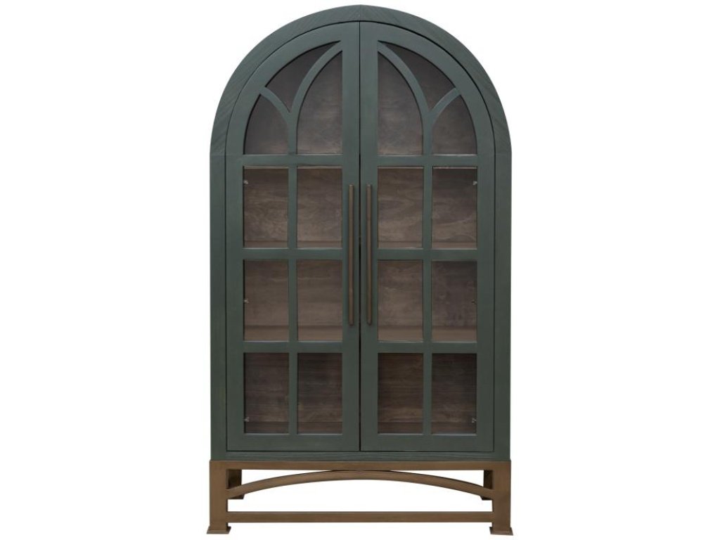 2 Glass Door Cabinet