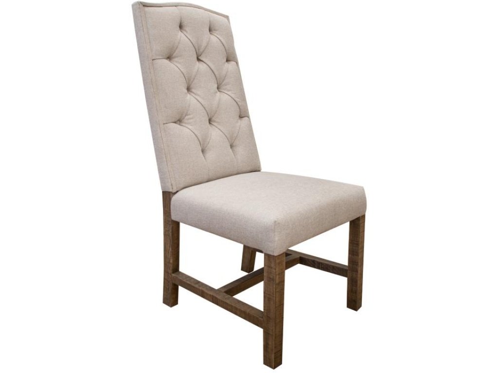 Tufted Backrest Upholstered Chair