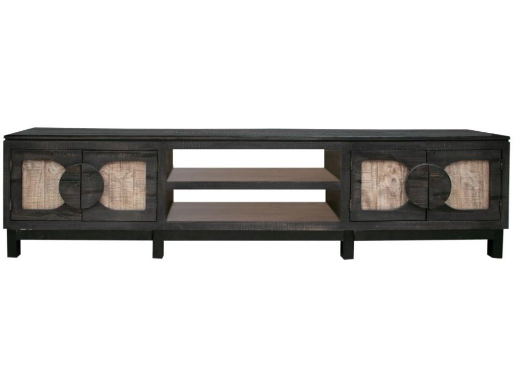 4 Door 93" TV Stand