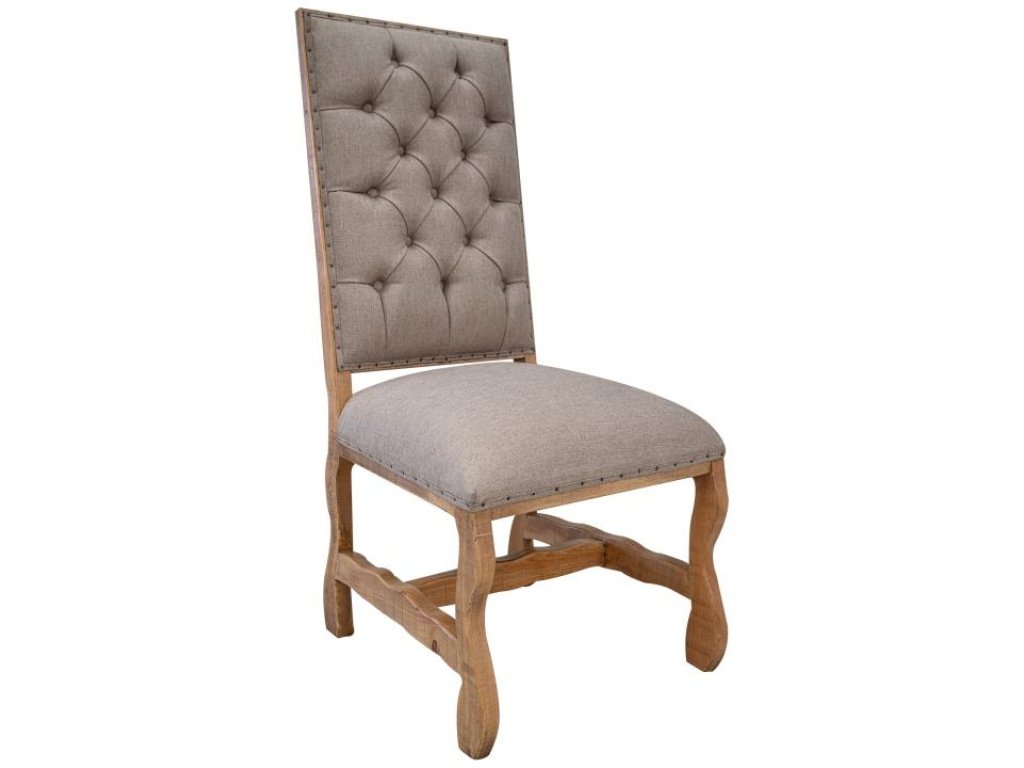 Tufted Backrest Upholstered Chair