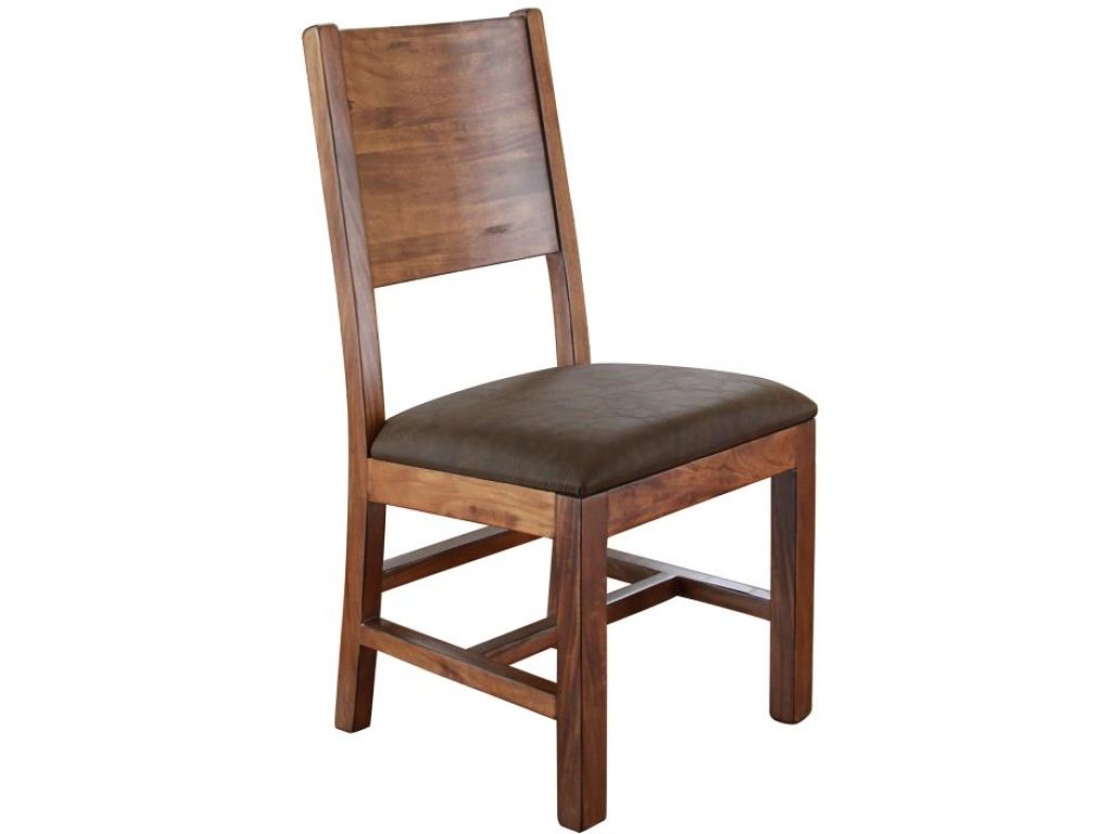 Upholstered Seat Wooden Chair