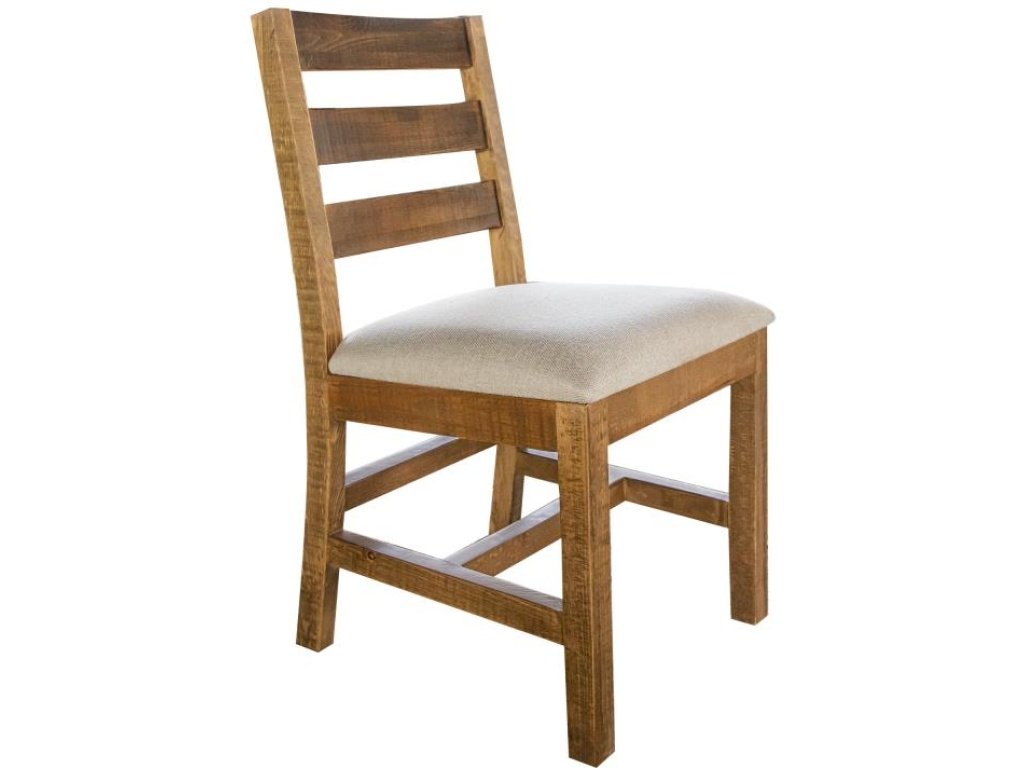 Upholstered Seat Wooden Chair