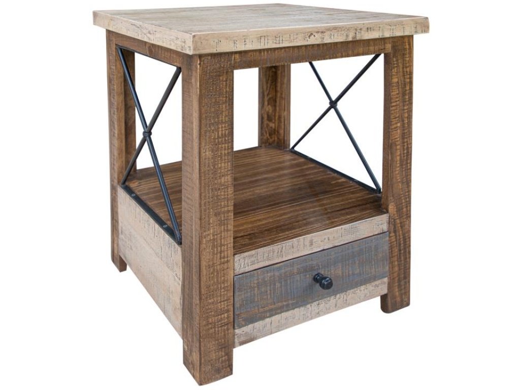 1 Drawer End Table