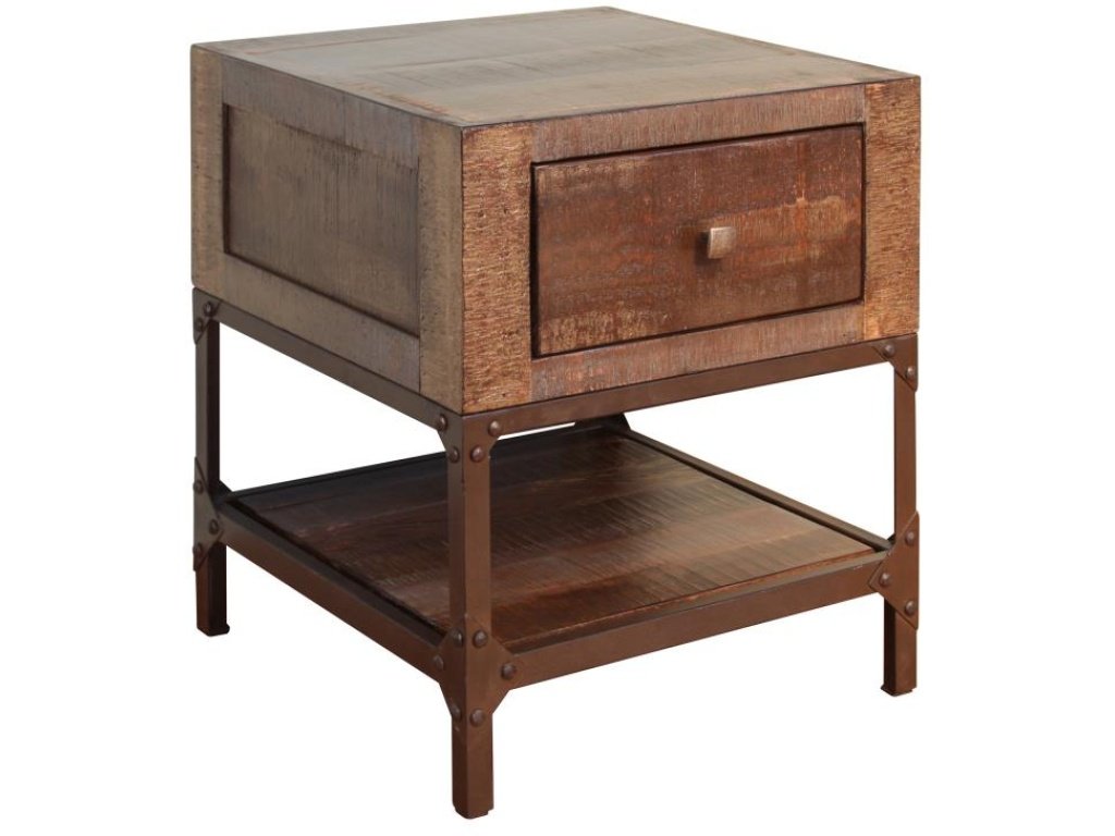 1 Drawer End Table