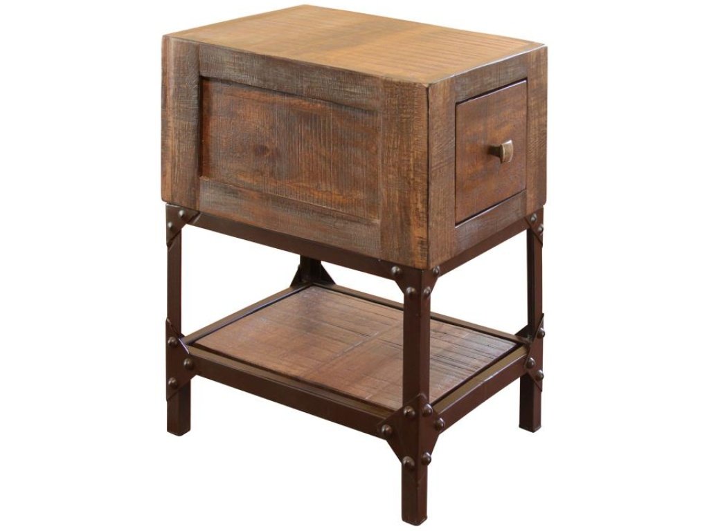 1 Drawer Chairside Table