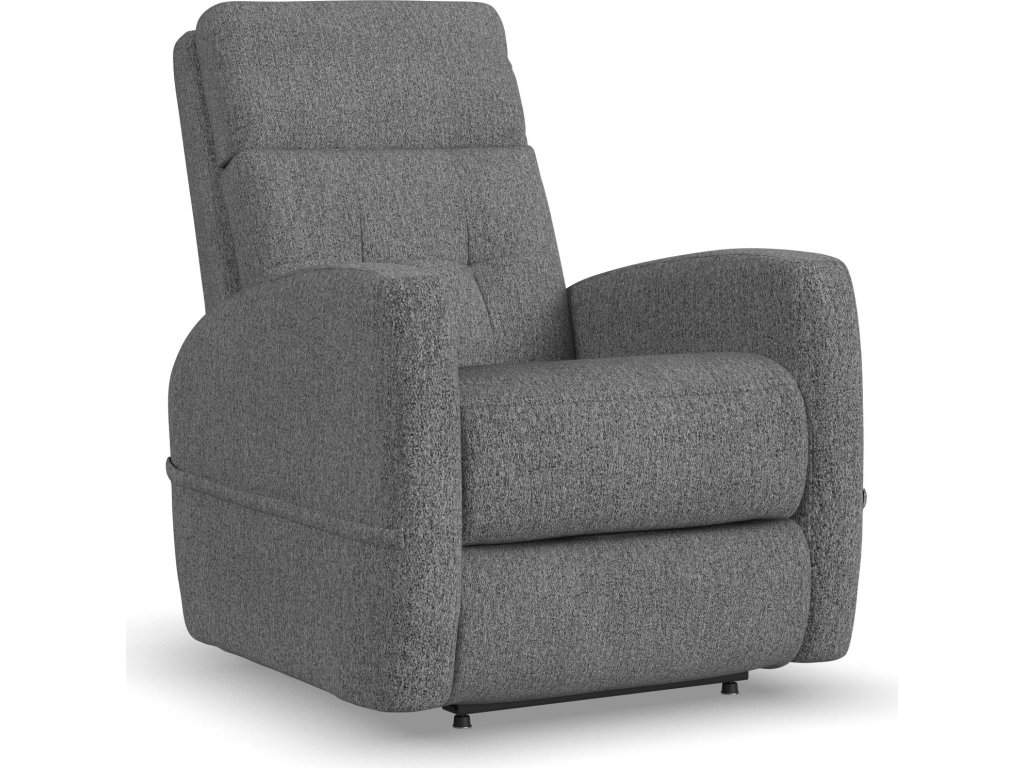 Charlotte Fabric Power Lift Recliner with Power Headrest & Lumbar