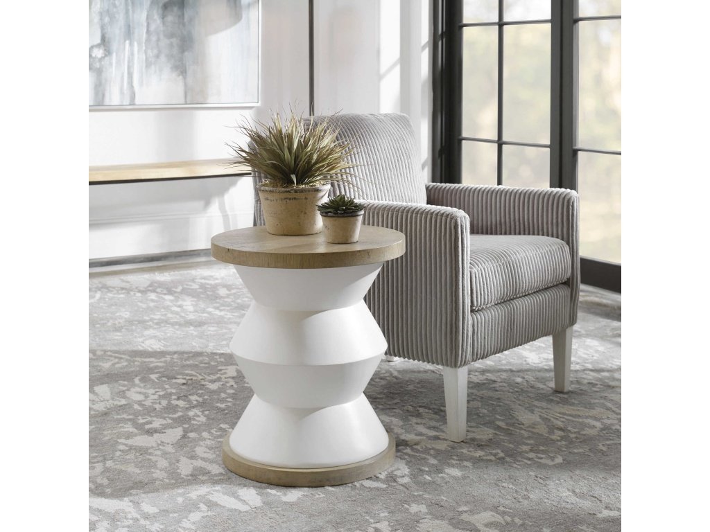 Spool Side Table