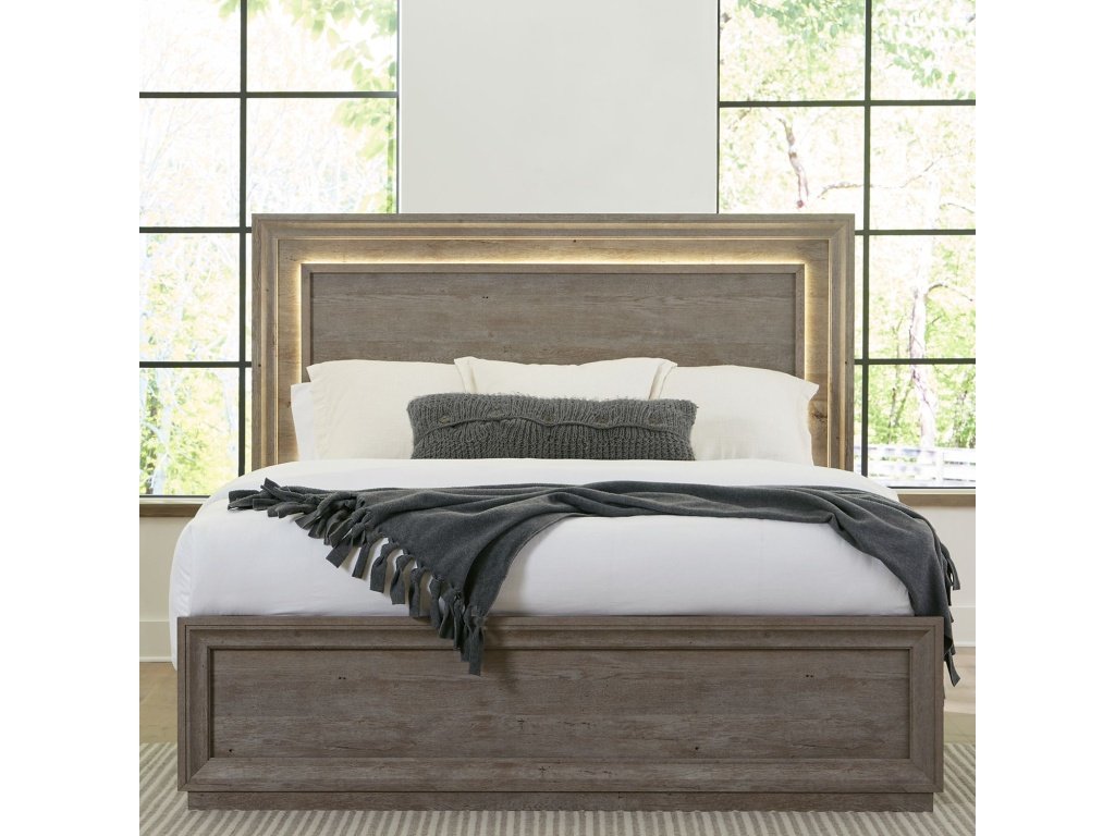 Queen Panel Bed