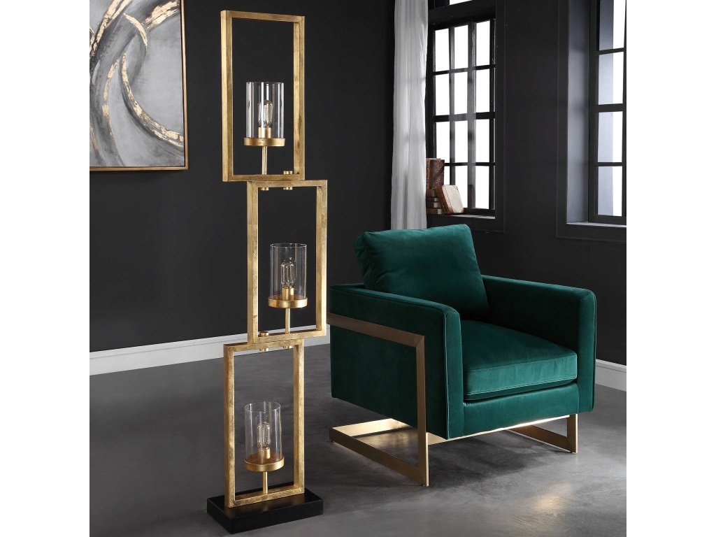 Cielo Floor Lamp, Gold