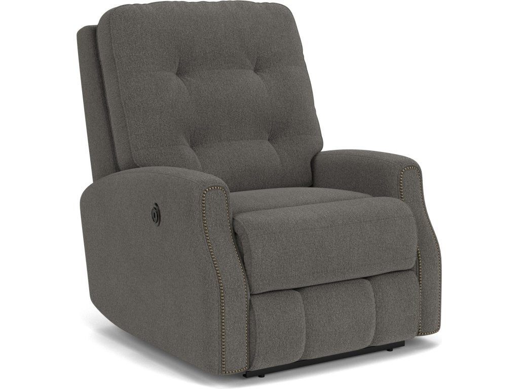 Devon Fabric Power Rocking Recliner