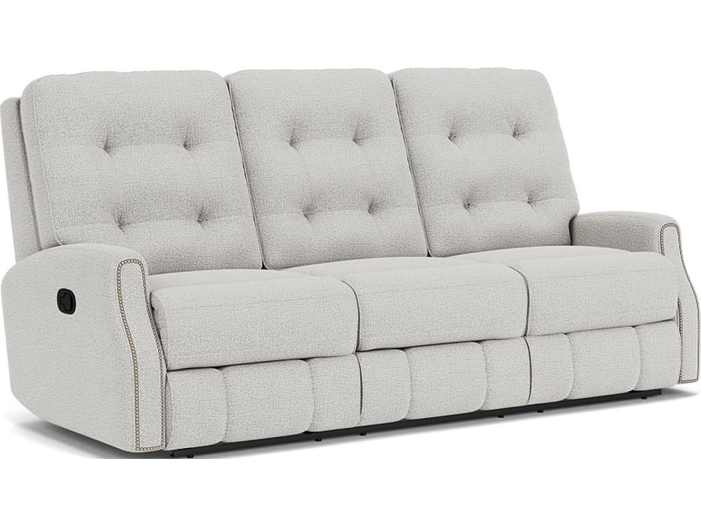 Devon Fabric Reclining Sofa