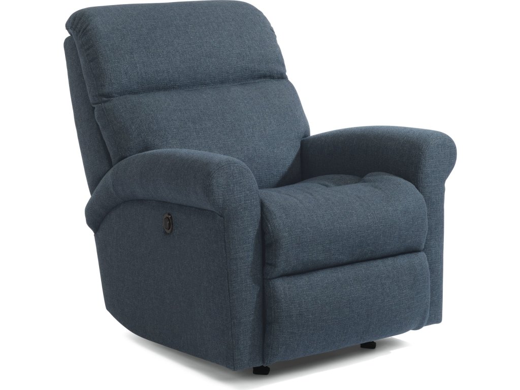 Davis Fabric Power Rocking Recliner